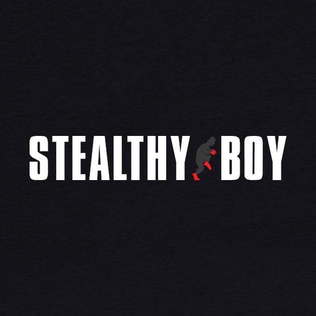 Stealthy Boy (white) by The RetroTinker